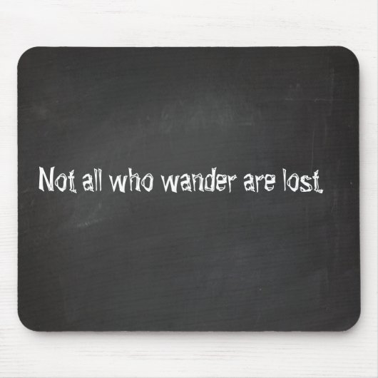 Chalkboardcitaten Muismat (Voorkant)