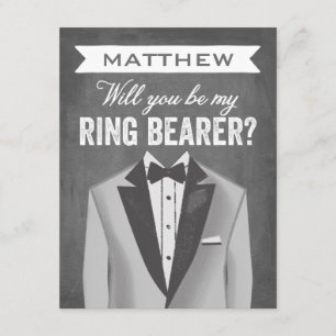 Chalkboarddrager   Groomsman Kaart