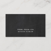 Chalkboardeffect, sparen de Datum Informatiekaartje (Achterkant)