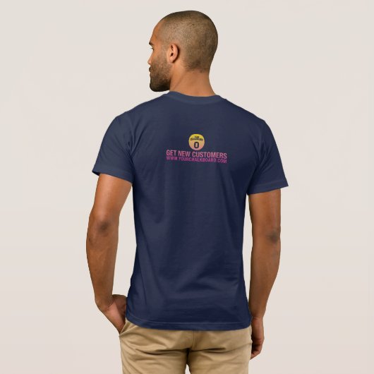 Chalkboarder T-shirt (Achterkant volledig)