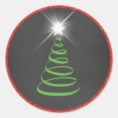 ChalkboardKerst sticker (Voorkant)