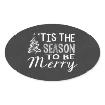ChalkboardKerst sticker