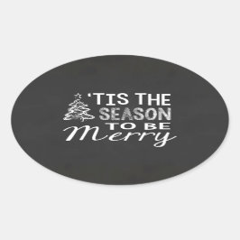 ChalkboardKerst sticker