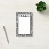 Chalkboardkerstbomen en kastelen Roze geel Post-it® Notes (Kantoor)