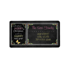 ChalkboardkerstCollectie Etiket