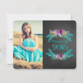 Chalkboardklasse van 2015 Afstuderen Kaart (Voorkant)