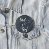 Chalkboardmoeder van de Bride-Button Ronde Button 7,6 Cm (In situ)
