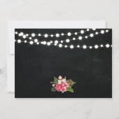 Chalkboardparen Weddenschap Kaart (Achterkant)