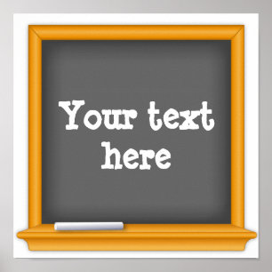 ChalkboardPoster Poster
