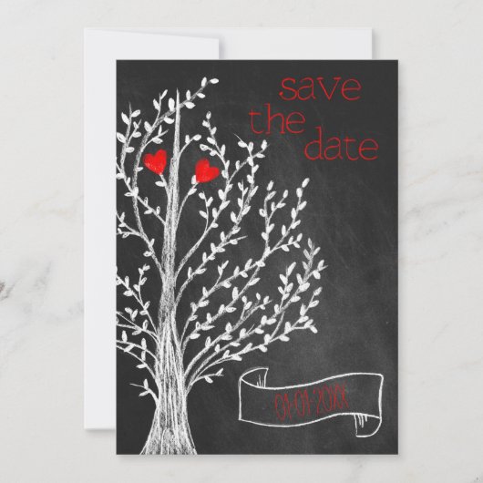 Chalkboardthema Kaart (Voorkant)