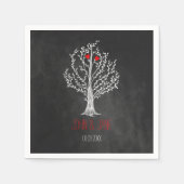 Chalkboardthema Servetten (Voorkant)