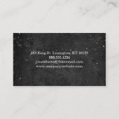 ChalkboardVisitekaartje - Personaliseren Visitekaartje (Achterkant)