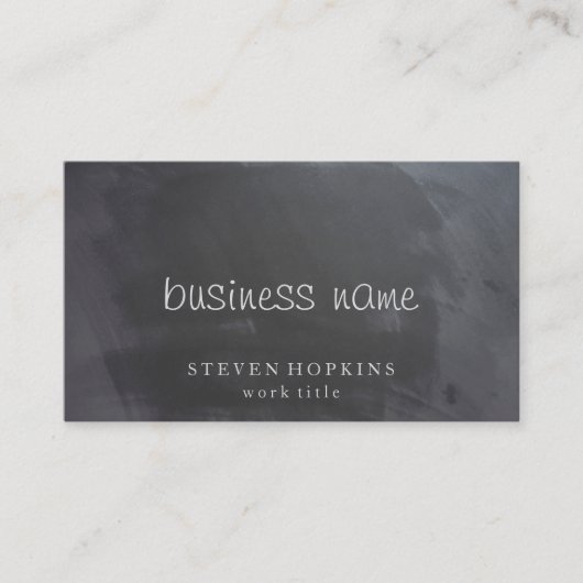 ChalkboardVisitekaartje Visitekaartje (Voorkant)