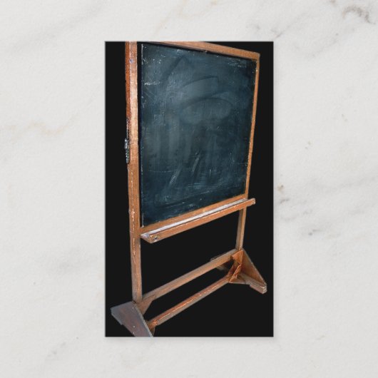 ChalkboardVisitekaartje Visitekaartje (Voorkant)
