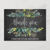 Chalkboardvulling Hartelijk dank Briefkaart (Voorkant)