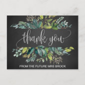 Chalkboardvulling Hartelijk dank Briefkaart (Voorkant)