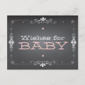 Chalkboardwensen voor de Kaart van de Activiteit v (Voorkant)