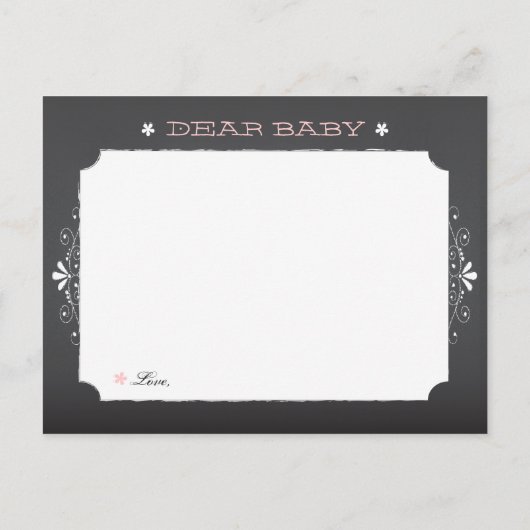 Chalkboardwensen voor de Kaart van de Activiteit v (Achterkant)