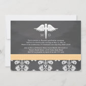 CHALKBOORD VOOR MEDISCH SCHOOLAFSTUDEREN KAART (Achterkant)