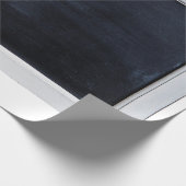 Chalkbordbord zwart bord cadeaupapier (Hoek)