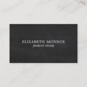 Chalkbordeffect, juwelier visitekaartje (Voorkant)