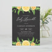 Chalkbordluiers en -Sinaasappels zomerspringen Kaart (Staand voorkant)