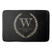 Chalkbordmonogram Badmat (Voorkant)