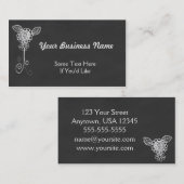 Chalkbordstijl Visitekaartje voor alle doeleinden (Voorkant / Achterkant)