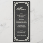 Chalkbordunie | Menu (Voorkant)