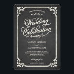 Chalkbordunie | Uitnodiging tot weddenschappen<br><div class="desc">©Fine & Dandy Paperie</div>