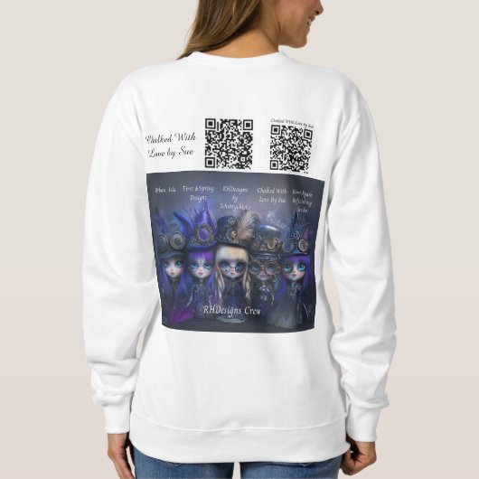 Chalked With Love beroemd gemaakt door Sue Trui (Achterkant)