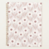 Chalkflower Garden Soft Romantic Pink Planner (Voorkant)