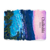 Chalkidiki Griekenland Landschap Magneet (Horizontaal)