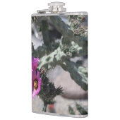 Challa Cactus in bloei Heupfles (Links)