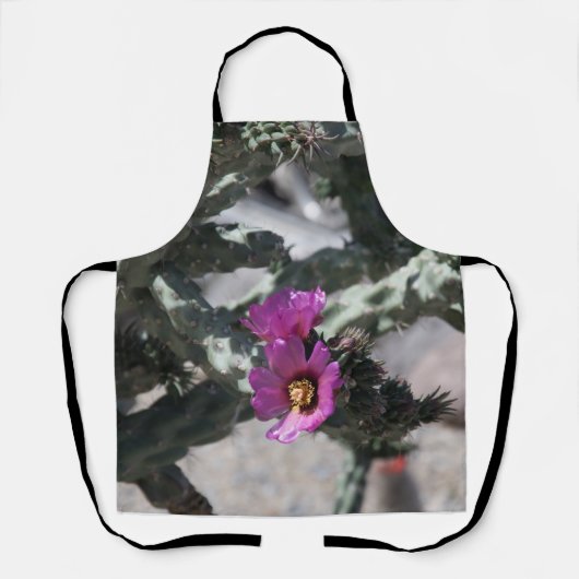 Challa Cactus in bloei Schort (Voorkant)