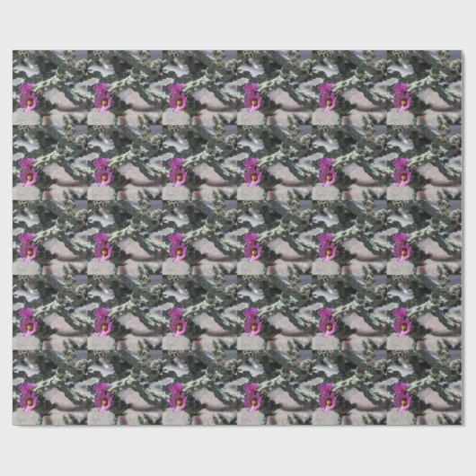 Challa Cactus in bloom Cadeaupapier (Vlak)