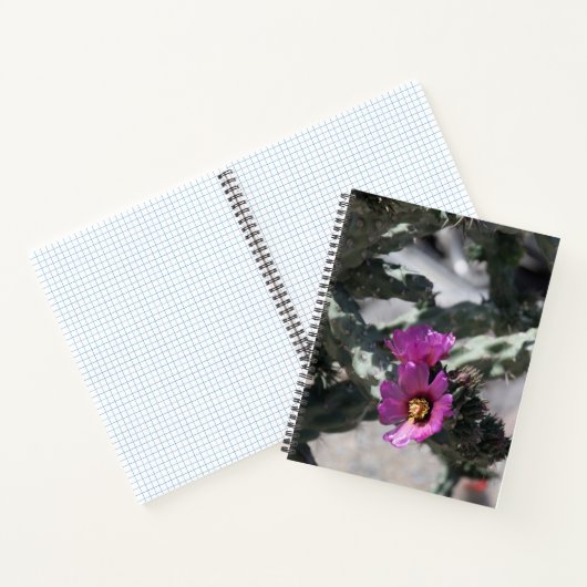 Challa Cactus in bloom Notitieboek (Binnen)