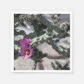 Challa Cactus in bloom Servet (Voorkant)