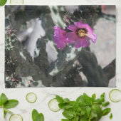 Challa Cactus in bloom Theedoek (Gevouwen)