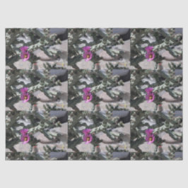 Challa Cactus in bloom Tissuepapier