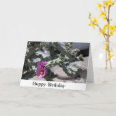 Challa Cactus Kaart (Gele Bloem)