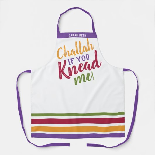Challah als je me nodig hebt Schort (Voorkant)