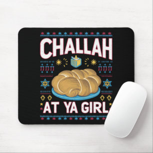 Challah At Ya Girl Grappig Hanukkah Eten Chanukah Muismat