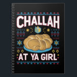 Challah At Ya Girl Grappig Hanukkah Eten Chanukah Notitieboek<br><div class="desc">Challah At Ya Girl Grappig Hanukkah Eten Chanukah</div>