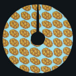 Challah Bread Hanukkah Chanukah Joodse Feestdagen Kerstboom Rok<br><div class="desc">De boomrok is voorzien van een originele markeerteken ter illustratie van een brood met challah-brood. Ideaal voor Hanukkah-decoratie! Dit ontwerp is ook beschikbaar op andere producten. Zie je niet wat je zoekt? Hulp nodig bij aanpassingen? Neem contact op met Rebecca om iets voor je te ontwerpen.</div>