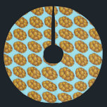 Challah Bread Hanukkah Chanukah Joodse Feestdagen Kerstboom Rok<br><div class="desc">De boomrok is voorzien van een originele markeerteken ter illustratie van een brood met challah-brood. Ideaal voor Hanukkah-decoratie! Dit ontwerp is ook beschikbaar op andere producten. Zie je niet wat je zoekt? Hulp nodig bij aanpassingen? Neem contact op met Rebecca om iets voor je te ontwerpen.</div>
