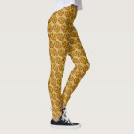 Challah Bread Hanukkah Chanukah Joodse Feestdagen Leggings<br><div class="desc">Op de leggings is een originele markeringsafbeelding te zien van een brood gevlochten challabrood. Ideaal voor een lelijk feestelijk sweaterfeest (bijpassend sweatshirt beschikbaar!) of voor elke Chanoeka-viering. Dit ontwerp is ook beschikbaar op andere producten. Ook zijn er veel extra food prints verkrijgbaar bij deze winkel. Zie je niet wat je...</div>