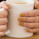 Challah Bread Jewish Holiday Hanukkah Chanokah Minx Nail Art<br><div class="desc">Nail art design heeft een originele illustratie van een brood van challah. Geweldig voor de Chanoeka vakantie! Dit ontwerp is ook beschikbaar op andere producten. Ook zijn er veel extra food prints verkrijgbaar bij deze winkel. Zie je niet wat je zoekt? Hulp nodig bij maatwerk? Neem contact op met Rebecca...</div>