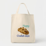 Challah-days-Tas Tote Bag<br><div class="desc">Viel de Challah-dagen! Werkt voor elke joodse vakantie (met uitzondering van Passover en Yom Kippur... ).</div>