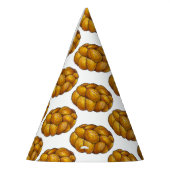 Challah Gevlochten Joodse Bakkerij Brood Hanukkah Feesthoedjes (Links)